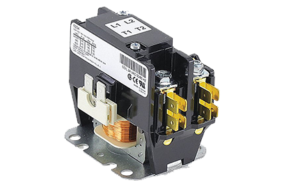 An HVAC device on a white background