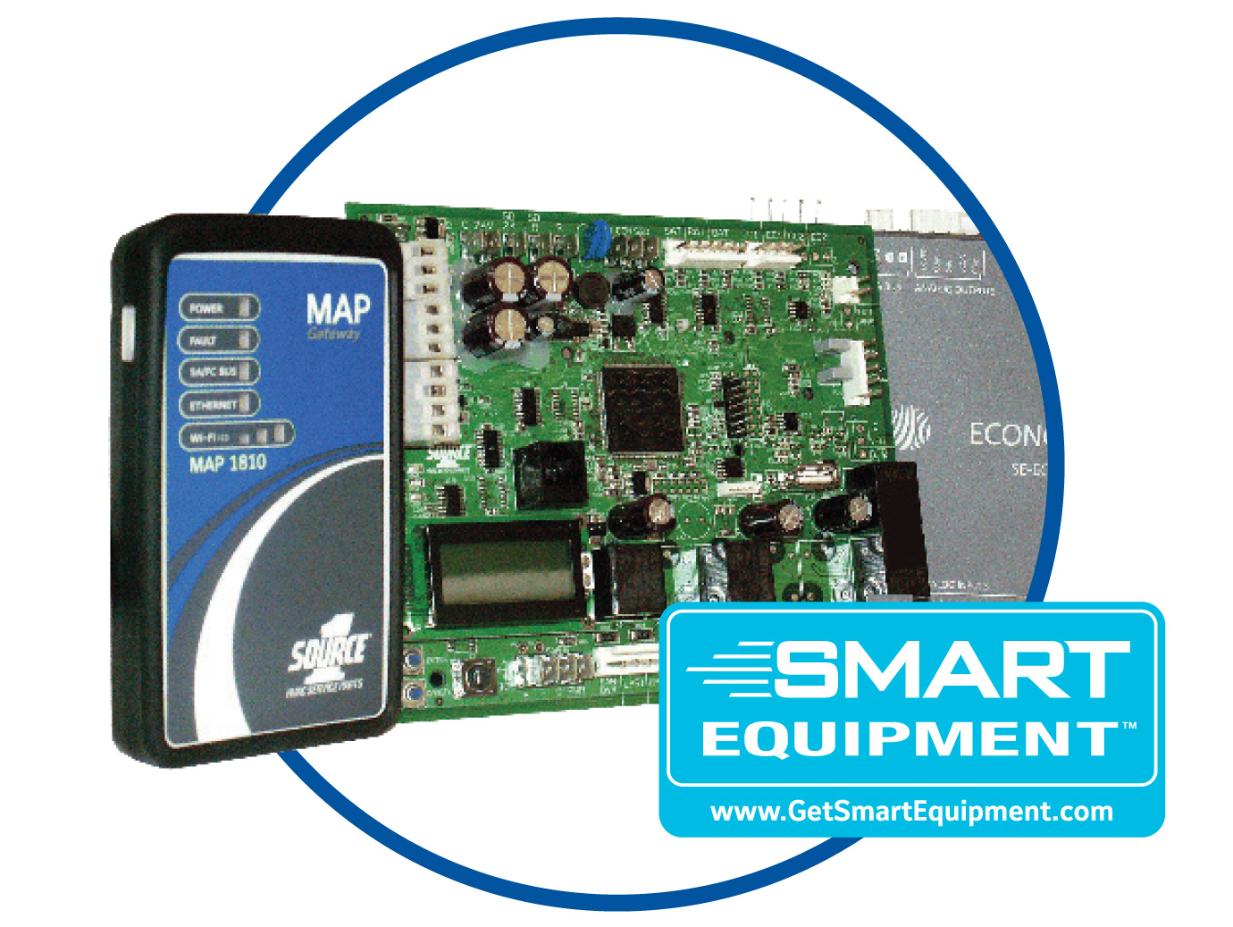 Smart Equipment Control Board and Components for Coleman Packaged Rooftop Unit 
