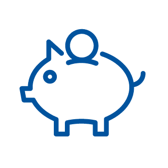Piggy bank icon